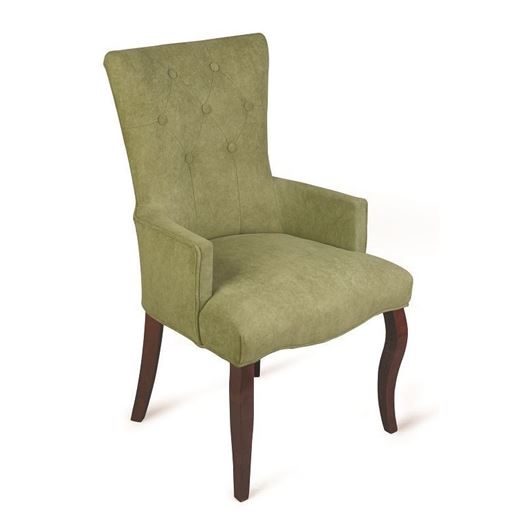 Кресло Виктория Темный тон/G09 - Малахит