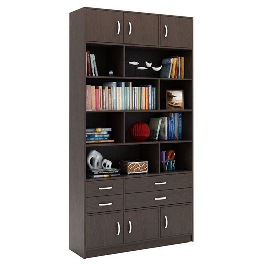 Стеллаж в комплекте Либерти-32 венге