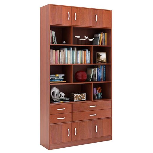 Стеллаж в комплекте Либерти-32 орех итальянский