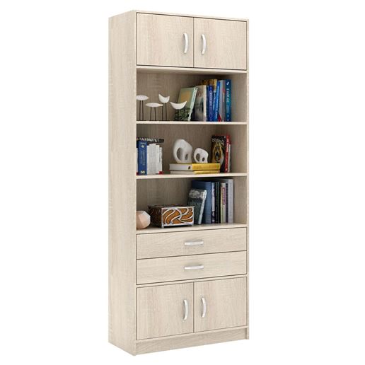 Стеллаж в комплекте Либерти-51 дуб сонома