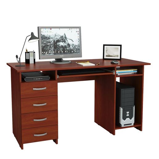 Стол письменный Милан-6П (0120) орех итальянский