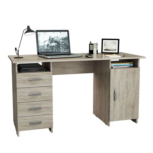 Стол письменный Милан-7 (0120) дуб сонома