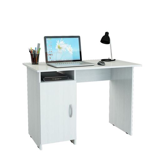 Стол письменный Милан-8 (0120) белый