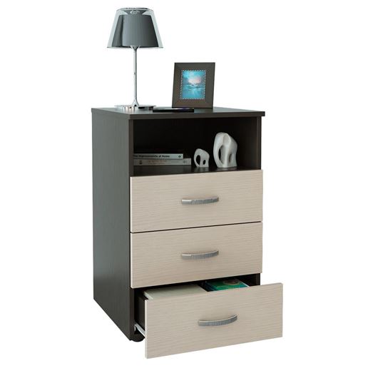 Тумба Альба-4 венге / дуб молочный