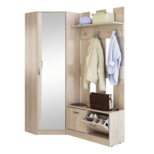 Прихожая Ольга-10 дуб сонома