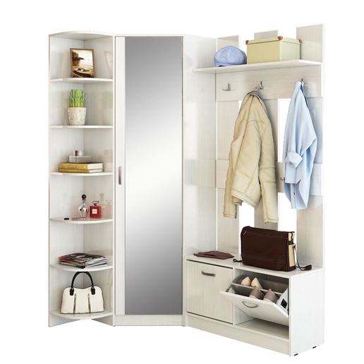 Прихожая Ольга-11 белый