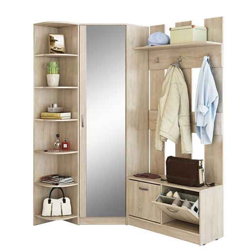 Прихожая Ольга-11 дуб сонома