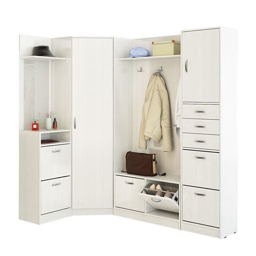 Прихожая Ольга-14 белый