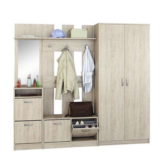 Прихожая Ольга-15 дуб сонома