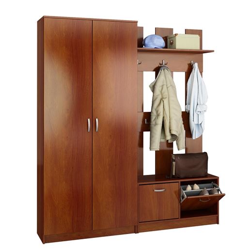 Прихожая Ольга-6П орех итальянский