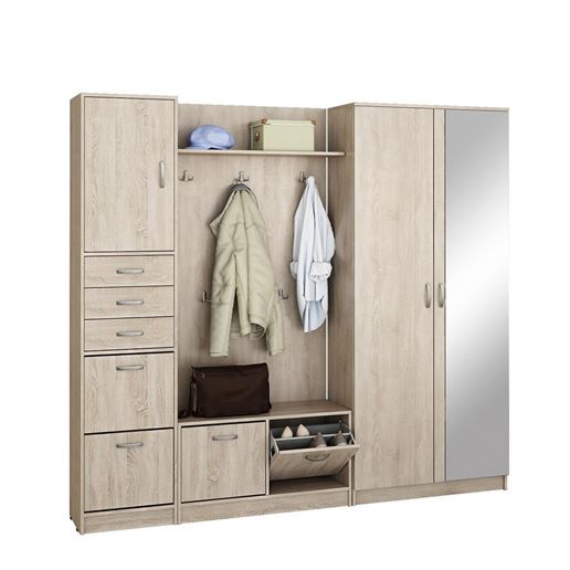 Прихожая Ольга-9 дуб сонома