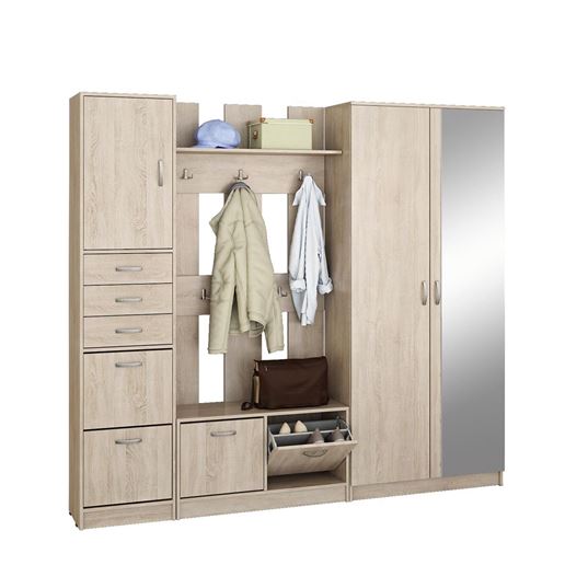 Прихожая Ольга-9П дуб сонома