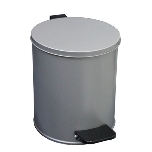 Урна для мусора с педалью 7 литров (Серый)