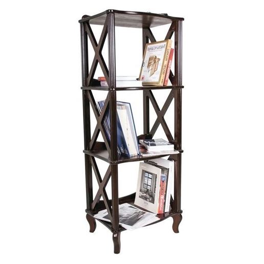 Стеллаж Джульетта 3 яруса (Орех)