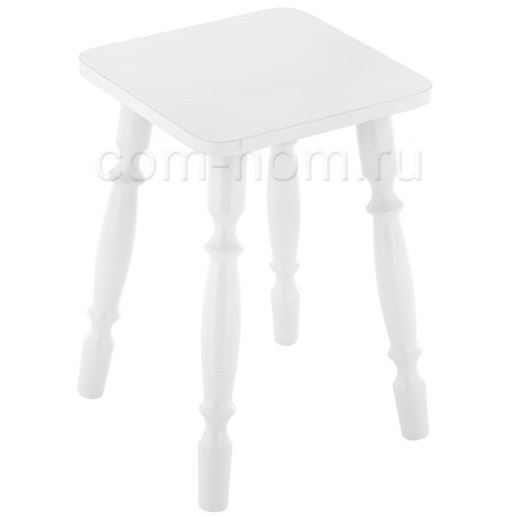 Стул деревянный Грай белый глянец