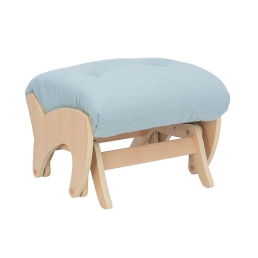 Пуф-глайдер Эстет натуральное дерево/ткань Melva 70