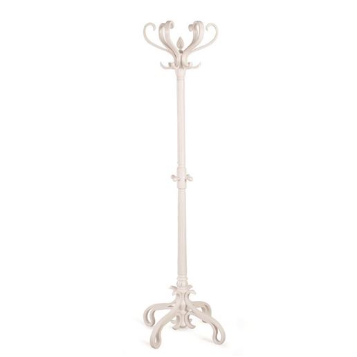 Вешалка напольная Ампир (эмаль белая)