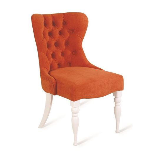 Стул Вальс (эмаль белая / G08 - морковный)
