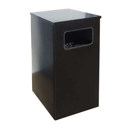 Урна уличная для мусора Квадро 19 (Черный)