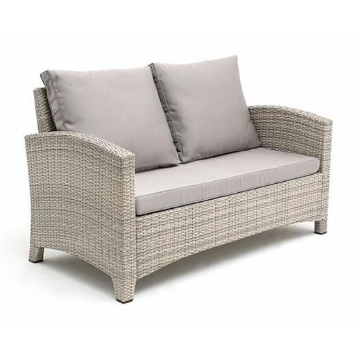 Плетеный диван S58B-W85 Latte