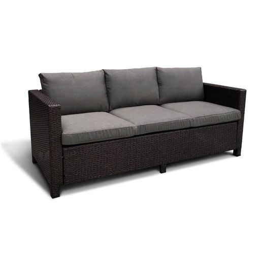 Плетеный диван S65A-W53 Brown