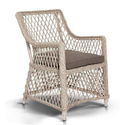 "Латте" кресло, белое