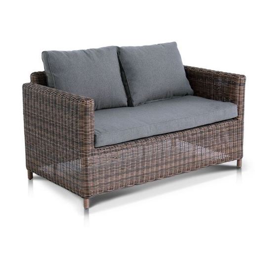 "Макиато" диван двухместный, коричневый