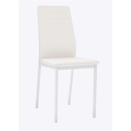 КВИРК П Стул Белый/Белый, экокожа