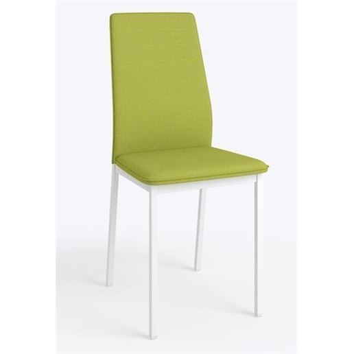 КВИРК П Стул Светло-зеленый/Белый, текстиль