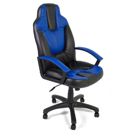 Игровое компьютерное кресло NEO 2 (черный/синий)