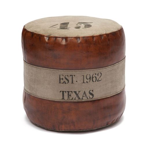 Пуфик мешок "Texas" Коричневый бежевый