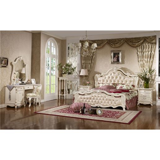 Спальный гарнитур Виктория 4 предмета Бежевый