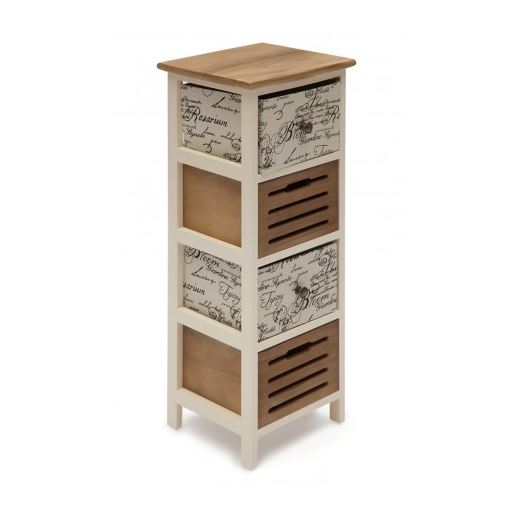 Тумба 15-060 с 4-мя ящиками "Сан-Тропе"