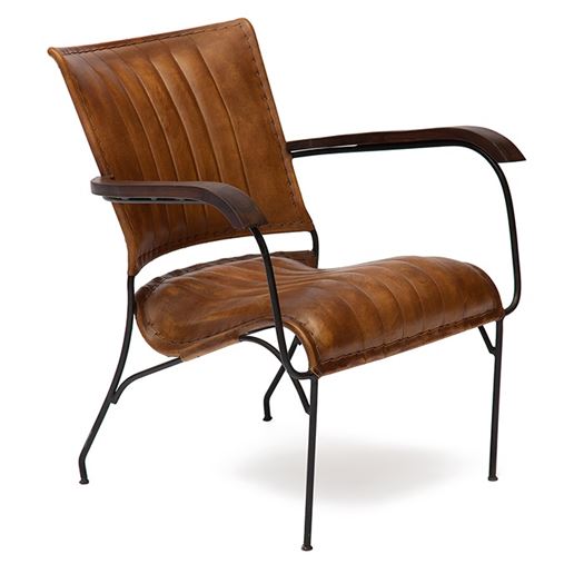 Кресло из металла "Paganel 2106" Светло-коричневый