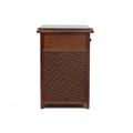 миниатюра Комод из натурального ротанга Андреа (Andrea) с двумя ящиками Античный орех №4