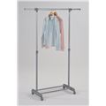 миниатюра Вешалка стойка для одежды напольная CH-4345-L (серый/хром) №1