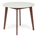 миниатюра Стол обеденный "Боско" (Bosco Brown) Коричневый/Белый №1