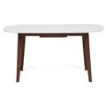 миниатюра Стол обеденный раскладной "Боско" (Bosco Brown) Коричневый/Белый №2