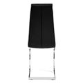 миниатюра Стул на металлокаркасе MARCONI DC37 Черный/Белый №4