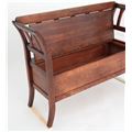 миниатюра Скамья с ящиком 29 (Орех) №4