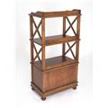 миниатюра Стеллаж 2 полки (Орех) №2