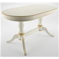 миниатюра Стол обеденный Орфей-2 Слоновая кость/патина золото №1