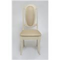 миниатюра Стул "Королевский" (Слоновая кость/ткань Орфей 160/1) №2