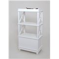 миниатюра Стеллаж 2 полки (Белый) №3