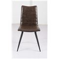 миниатюра Стул на металлокаркасе BLOOM DARK BROWN №4