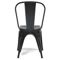 миниатюра Стул на металлокаркасе LOFT Secret De Maison Черный №4