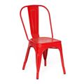 миниатюра Стул на металлокаркасе LOFT CHAIR Secret De Maison Красный №1
