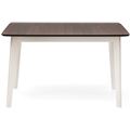 миниатюра Стол обеденный TS Marcello Natural walnut/Pure white №2