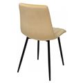миниатюра Стул на металлокаркасе DUBLIN Капучино велюр G062-05 №4