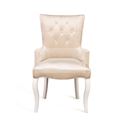 миниатюра Кресло Виктория Эмаль белая/Бежевый №2